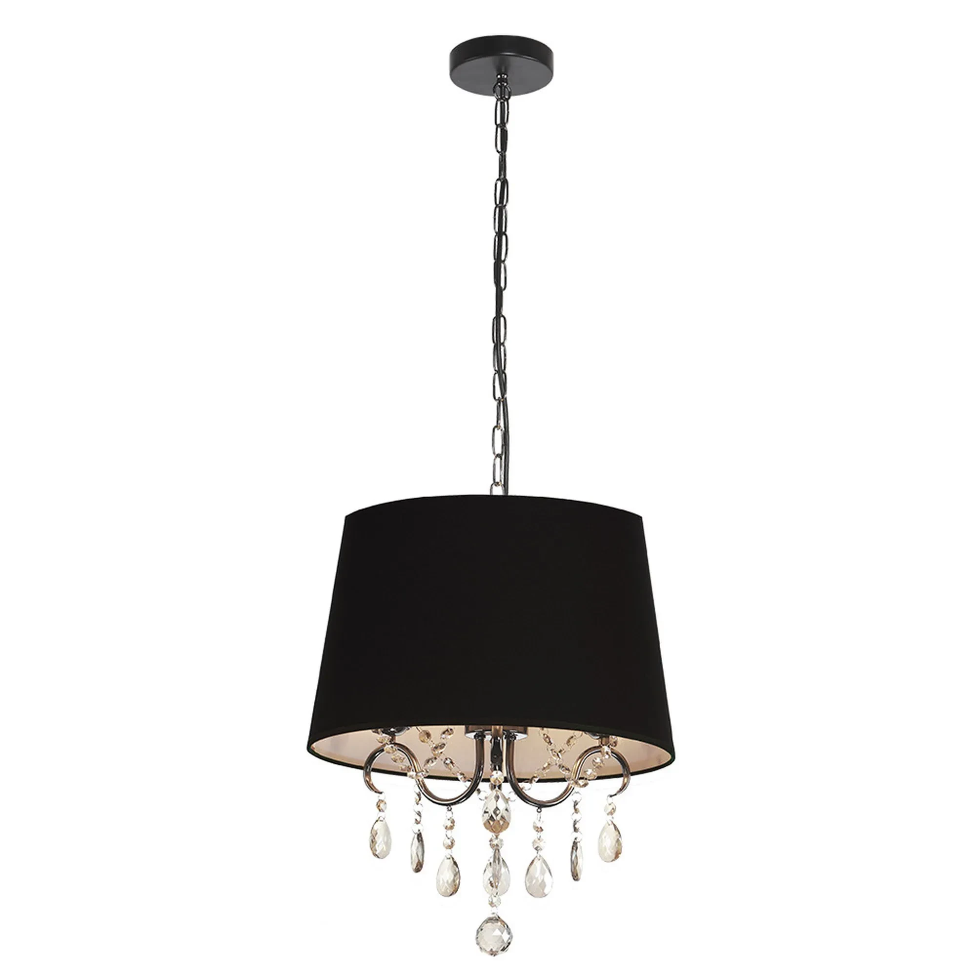 Lustre Taschibra Abrico 400 Preto 3xe14