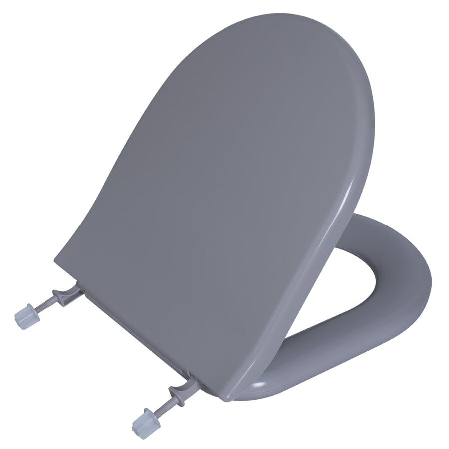 Assento Calypso Almofadado Cinza Platina