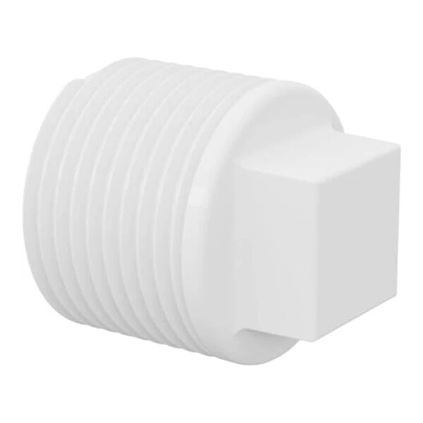 Plug Rosca Branco 1"