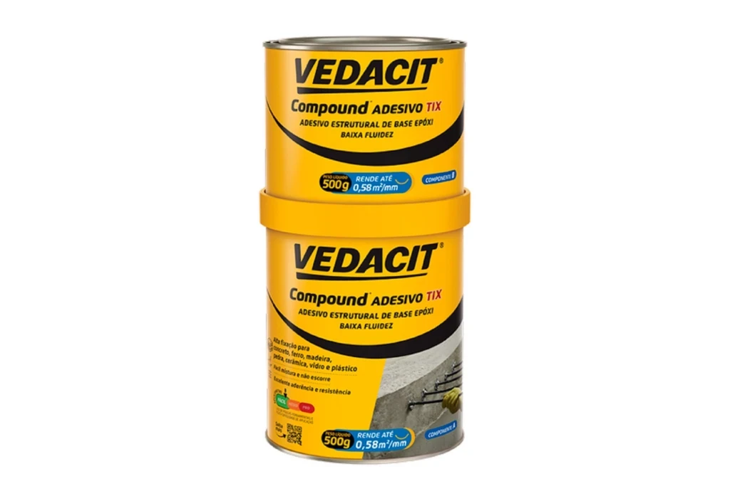 Compound Adesivo Tix Lata de 1kg