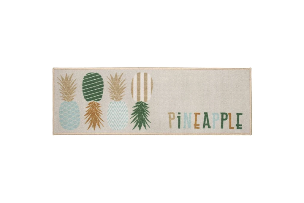 Tapete para Cozinha Abacaxis 40x120cm
