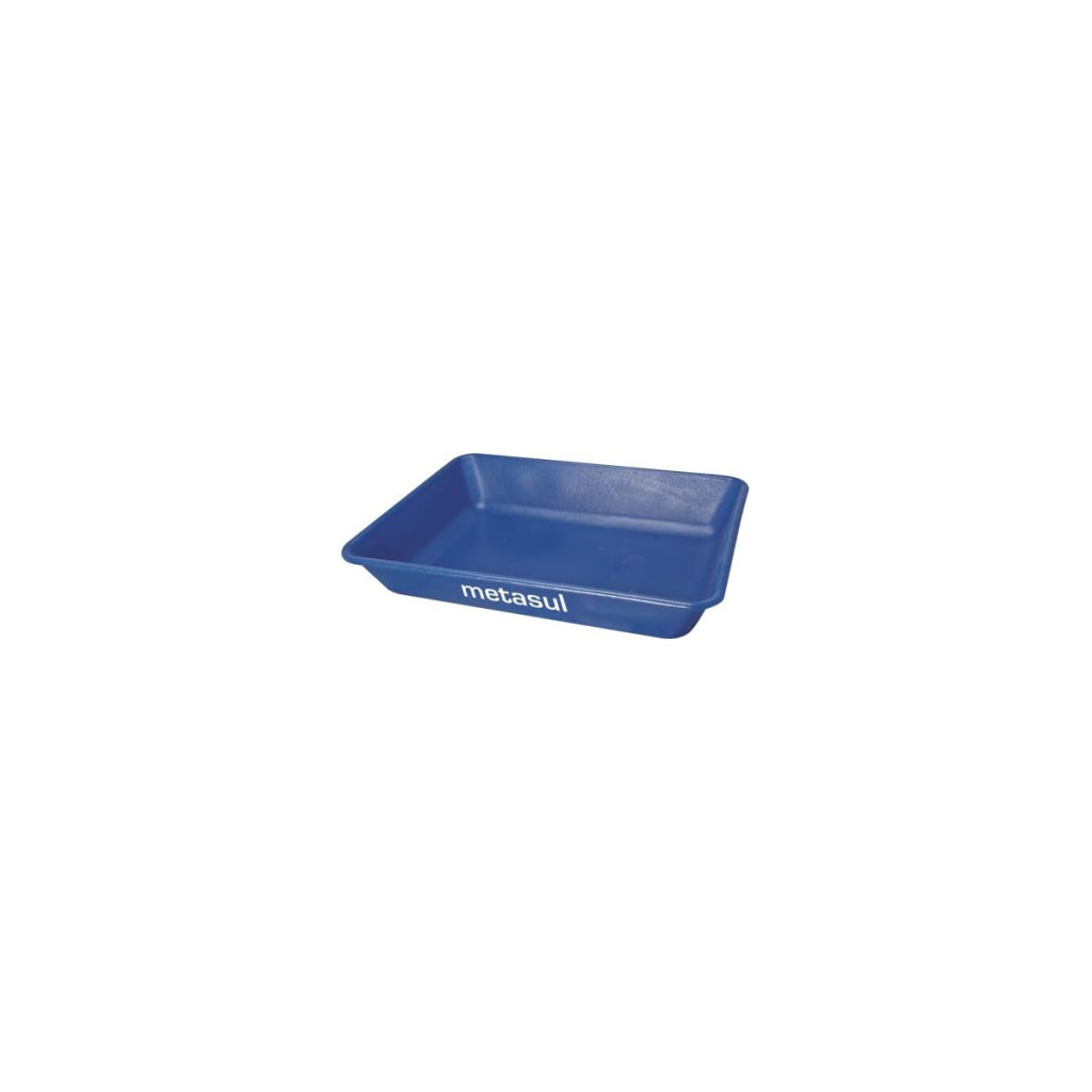 Cacamba P/massa Pvc 160lts Azul Metasul
