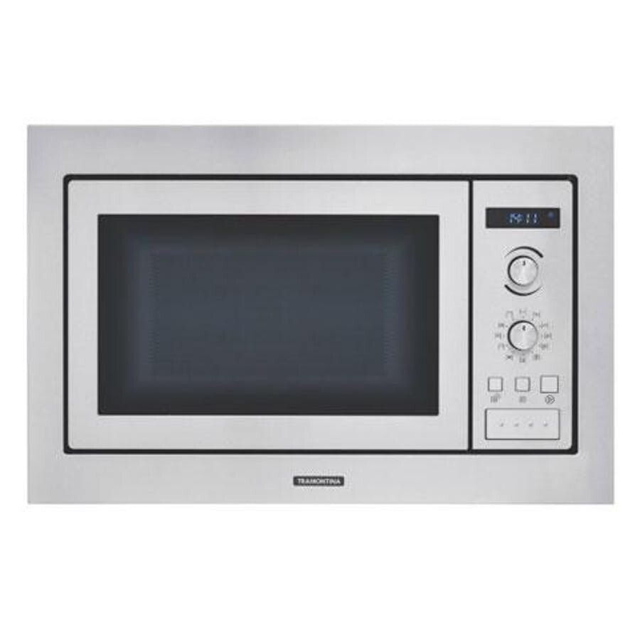 Micro-ondas de Embutir Scotch Brite com Oito Funções 25l em Aço Inox