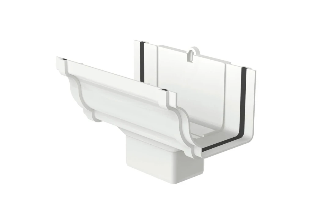 Bocal Retangular Aquapluv Style Branco