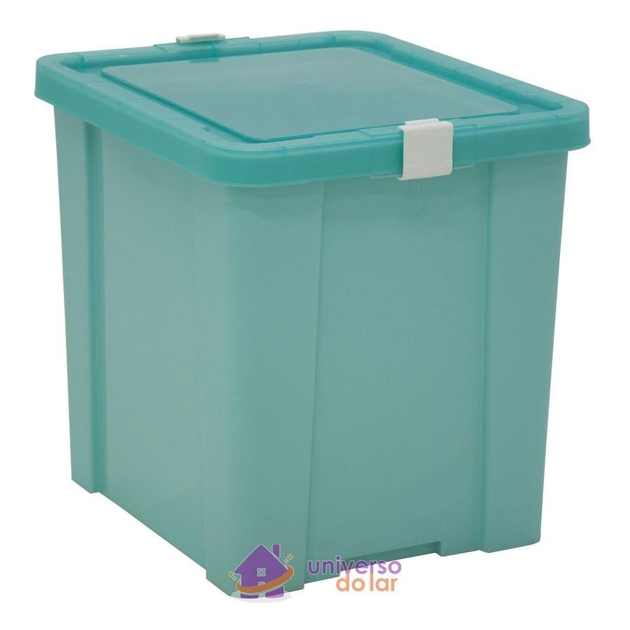 Caixa Organizadora 42l Verde Claro Basic