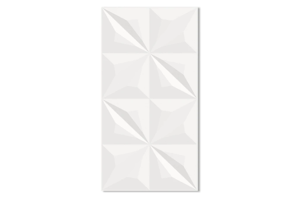 Revestimento Acetinado Retificado Everest Branco 37x74cm