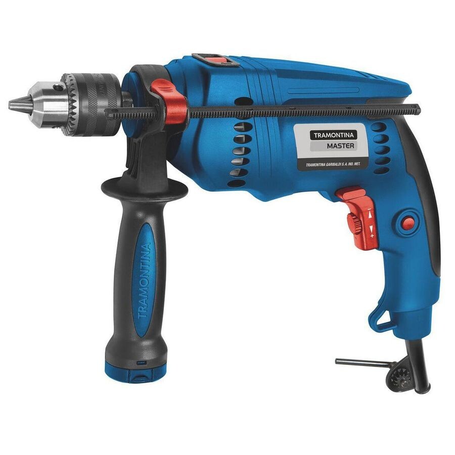 Furadeira de Impacto 900 W 1/2" 220 V para Uso Profissional com Empunhadura Auxiliar Vvr - Tramontina