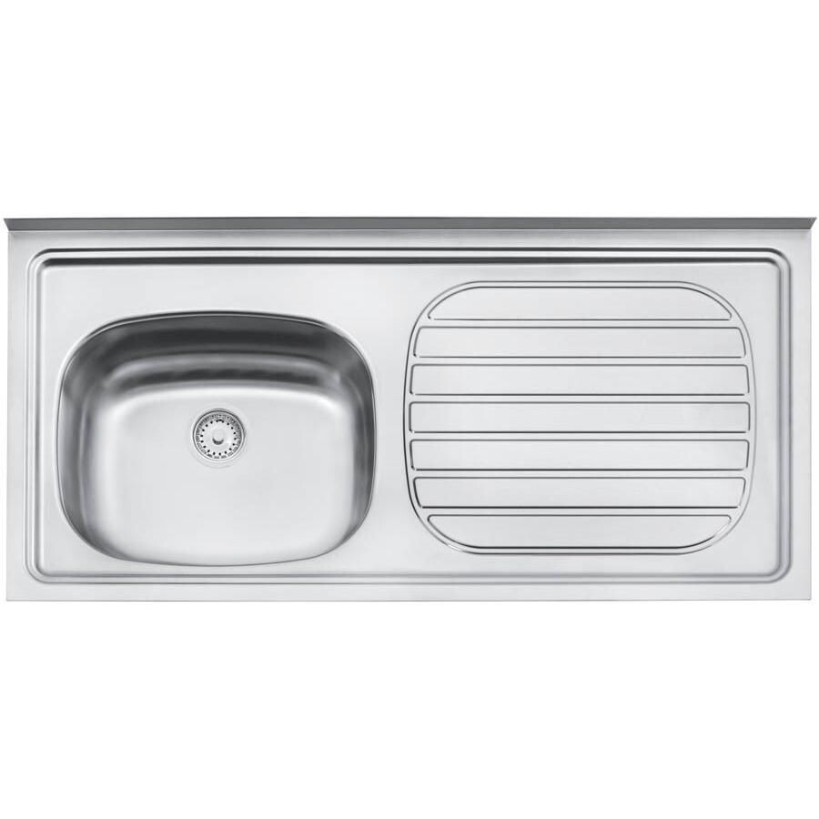 Pia de Apoio Filo 40 Fx Ex em Aço Inox 120x50cm