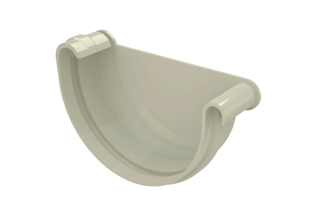 Cabeceira Direita para Calha Aquapluv Bege