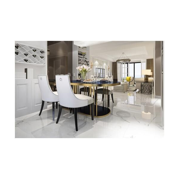 Porcelanato Acetinado Calacata Ice 84 X 84cm Caixa com 4 Peças 2,80m² - Delta
