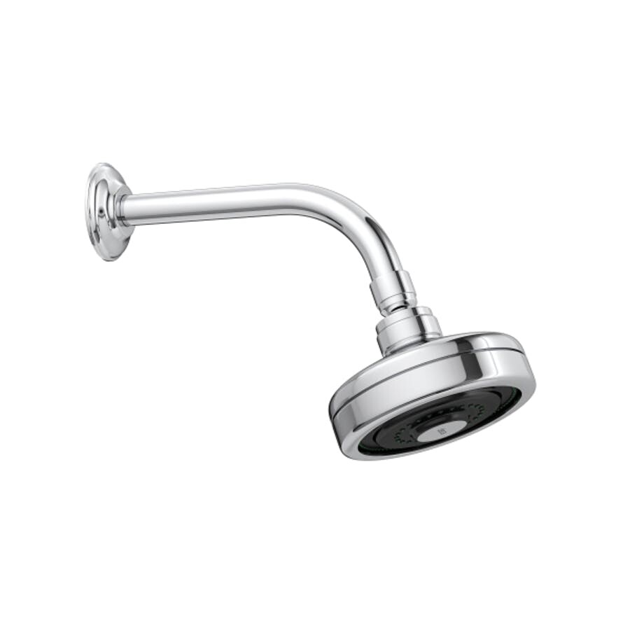 Chuveiro com Tubo de Parede Curvo Acqua Plus Cromado