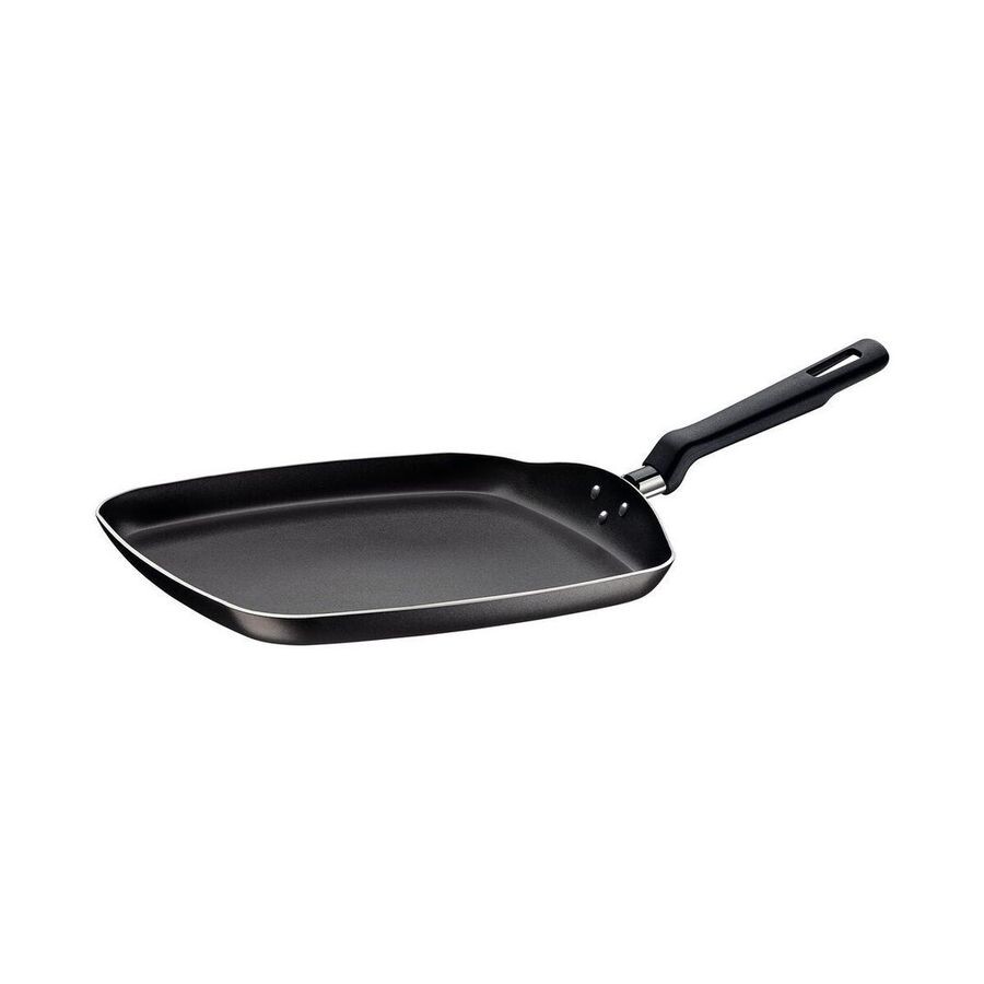 Bistequeira Lisa Loreto em Alumínio Antiaderente Starflon Max e Cabo Baquelite 26 Cm 1,3 L Grafite