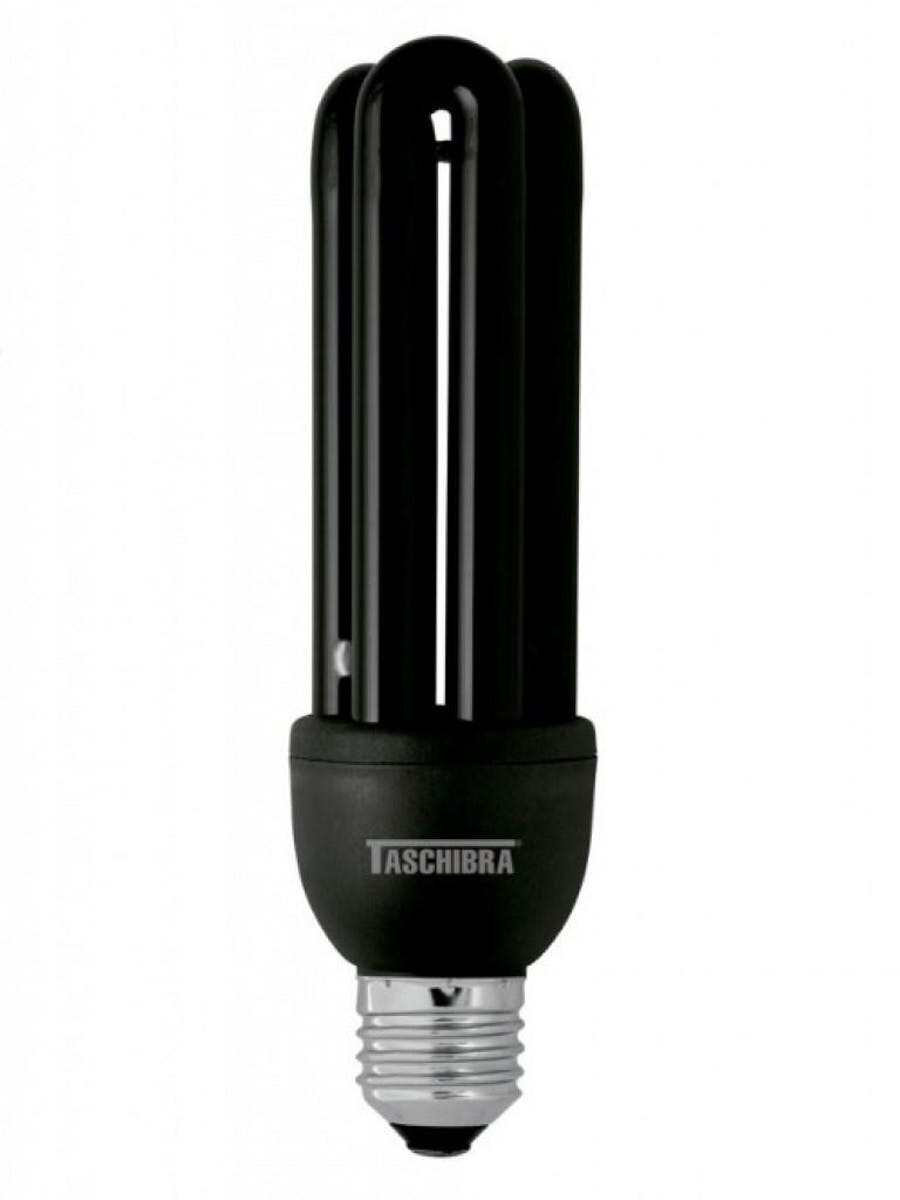 Lâmpada Fluorescente Compacta Luz Negra 3u 26w 220v - Taschibra