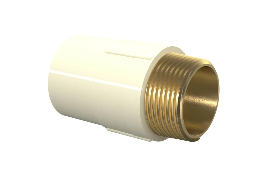 Conector Aquatherm 1/2''x15mm Bege