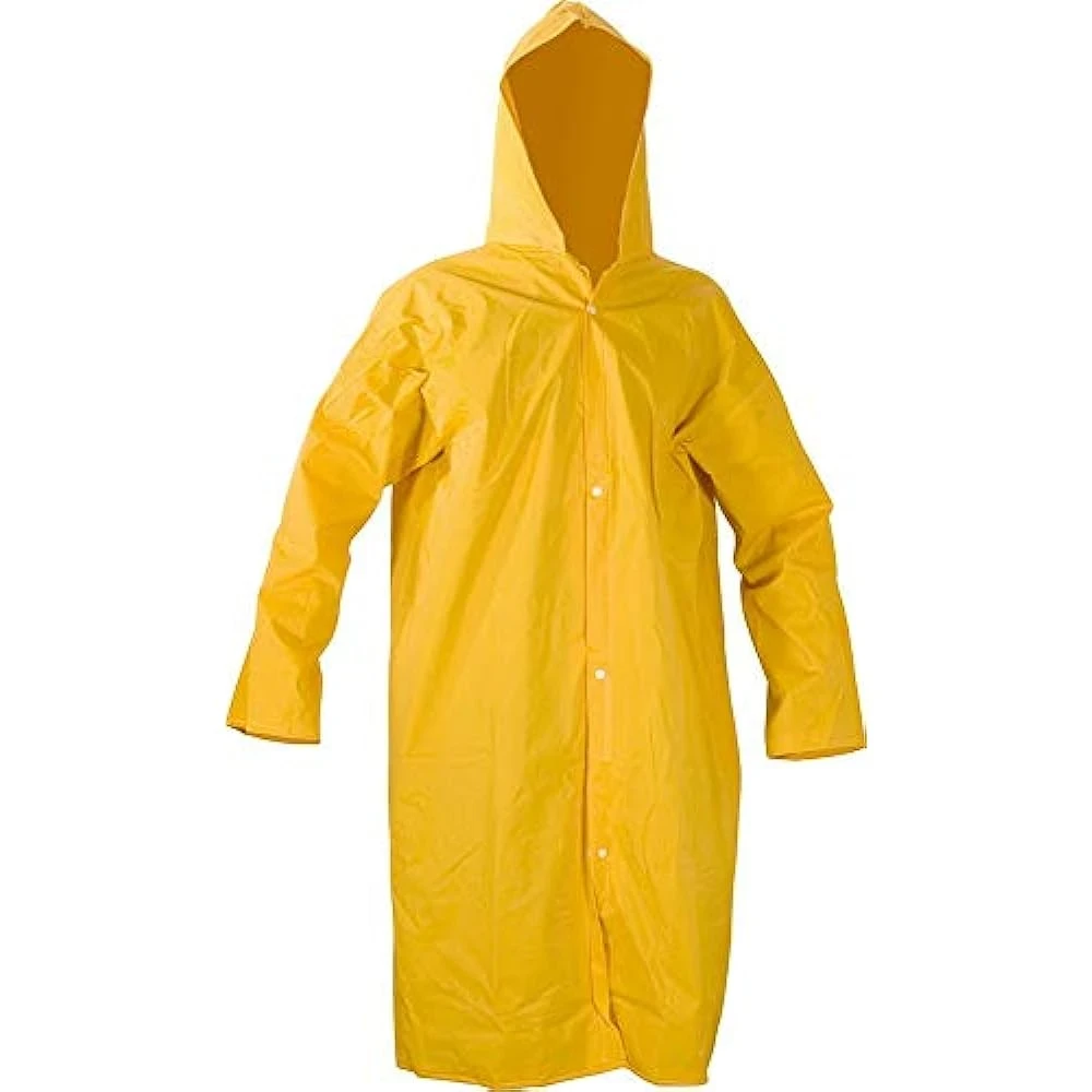Capa para Chuva de Pvc, com Forro, 1.1 M, Amarela, G, Vonder Vdo2287