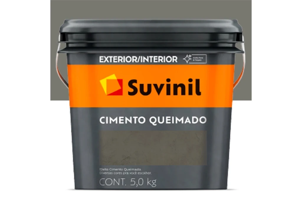 Tinta Efeito Cimento Queimado Fosco Túnel de Concreto 5kg
