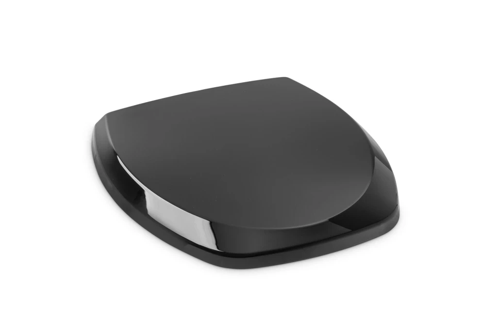 Assento em Polipropileno Soft Close Thema Preto