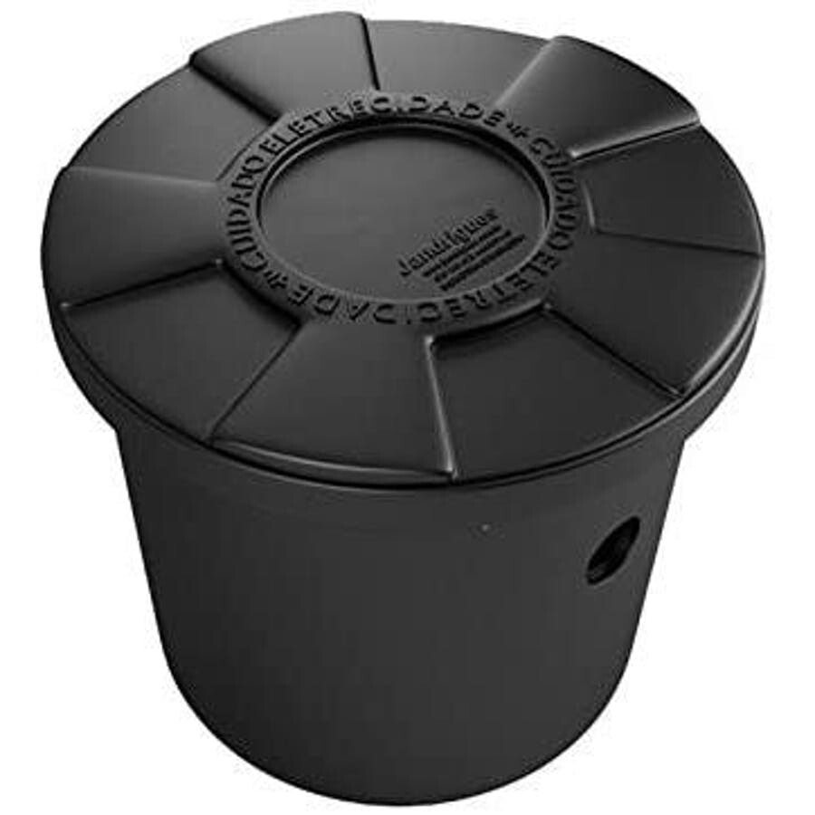 Caixa Pvc 23x19x19cm Inspeção Redondo - Jandrigues