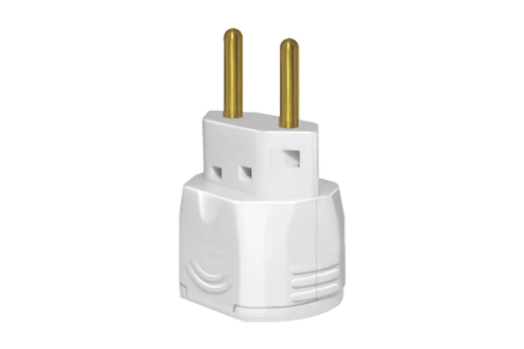 Adaptador para Tomada 2 Polos 10a Branco