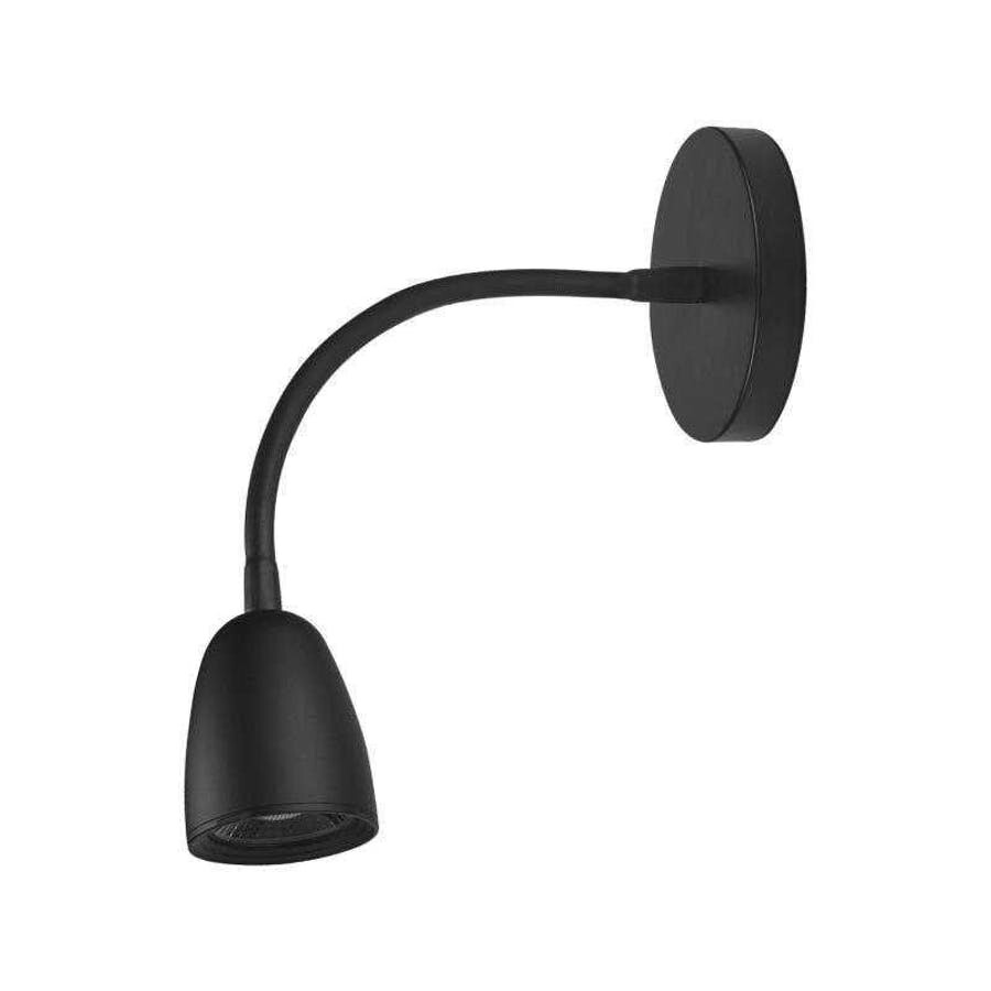 Arandela Led Direct Articulável 4w 3000k Preto - Taschibra