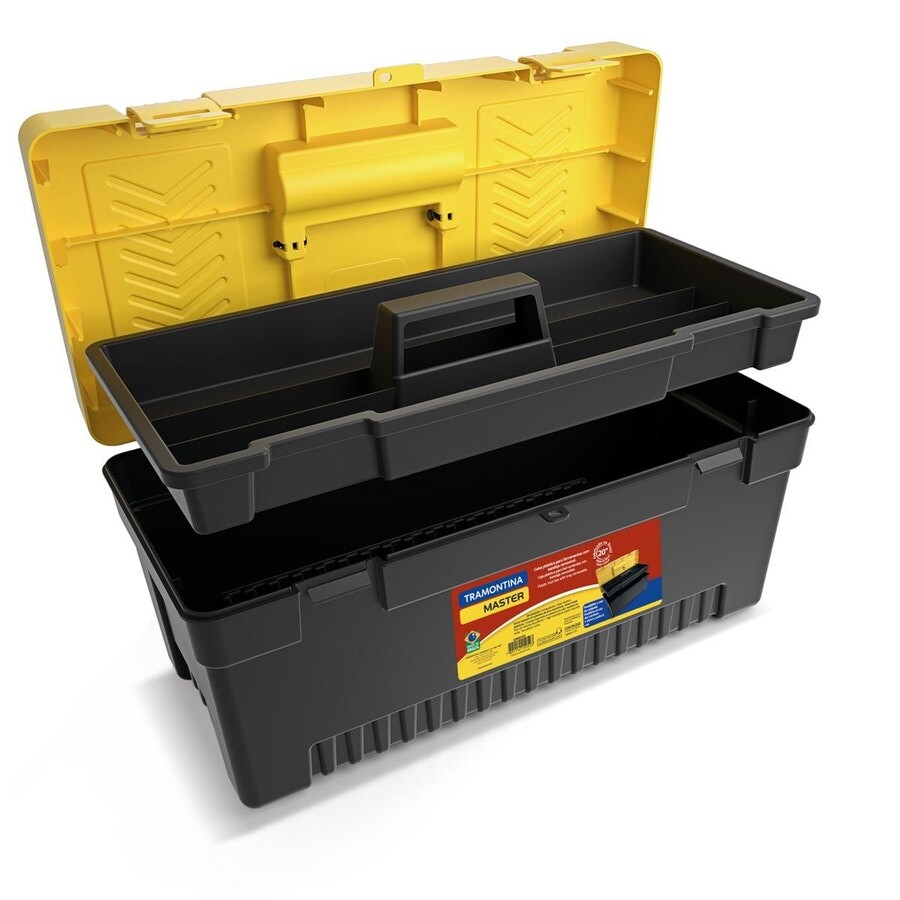 Caixa Plástica para Ferramentas com Bandeja Removível 20" - Tramontina