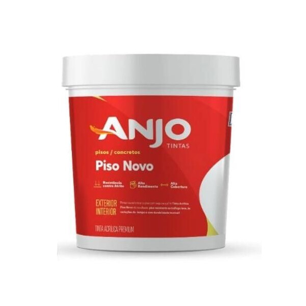 Tinta Piso Novo Azul Fosca 3,6l - Anjo Tintas