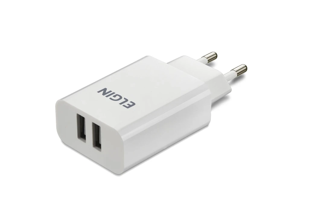 Carregador Usb para Tomada Bivolt 2 Saídas Usb 2a 10w