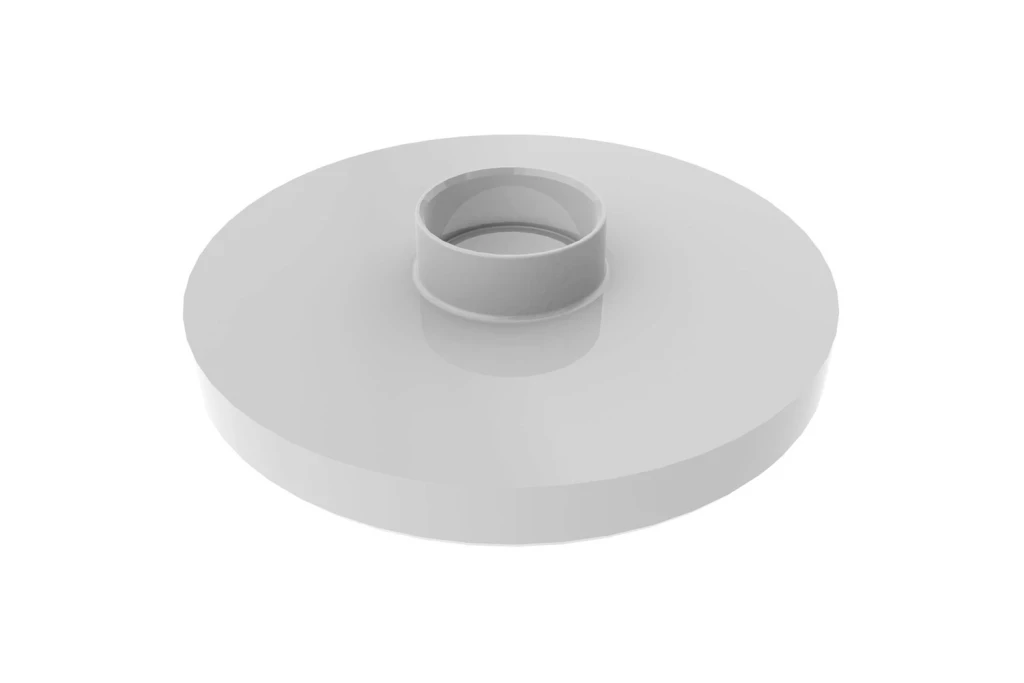 Adaptador de Ralo Linear para Caixa Sifonada 150mm Branca
