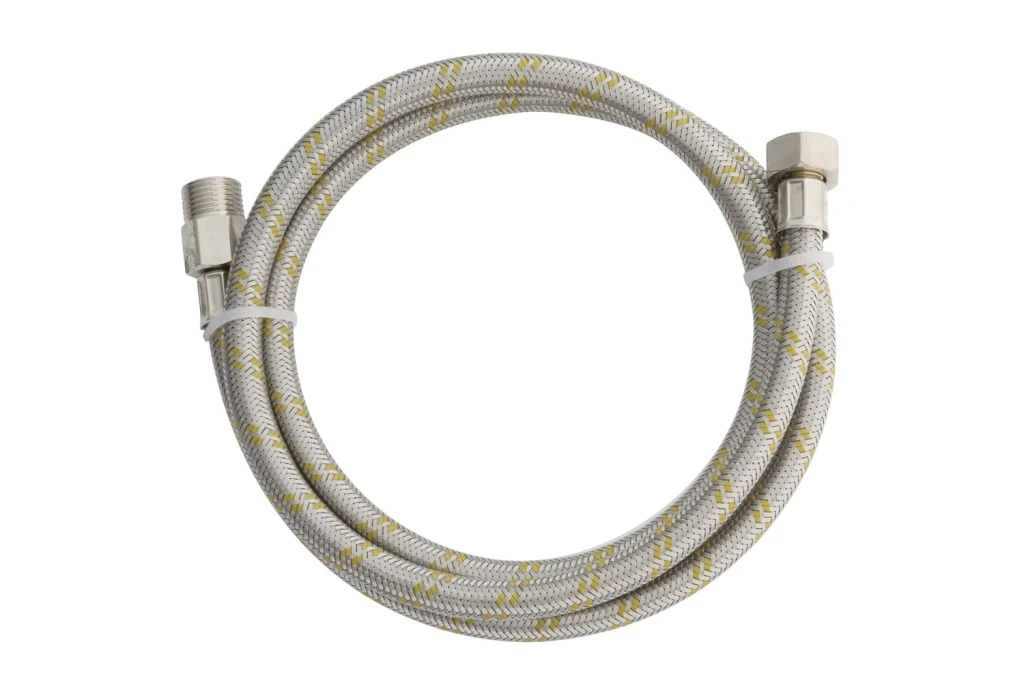 Ligação Flexível em Inox para Gás 1/2''x1/2'' com 1,50 Metro