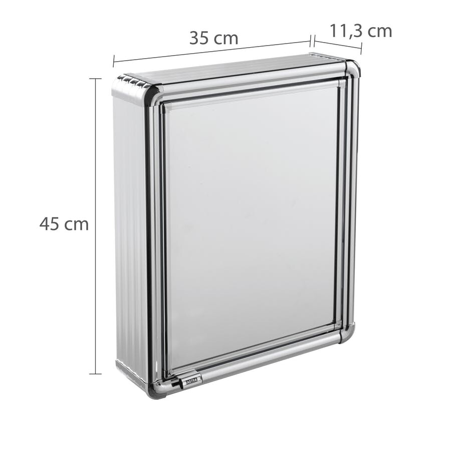 Armário de Plástico Brasília Plus 35 X 11,3 X 45cm