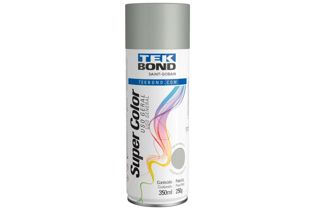 Tinta Spray Super Color Uso Geral Alumínio 350ml/250g