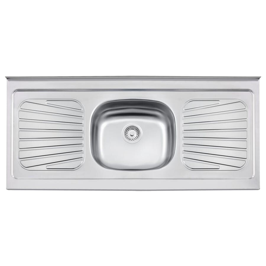 Pia de Apoio em Aço Inox Tramontina New Raggi 40 120 X 52cm