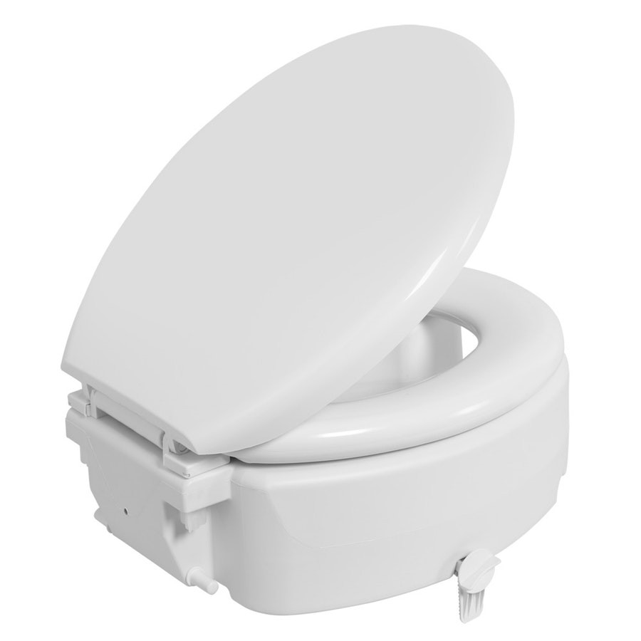 Assento Elevado com Trava Branco 13cm