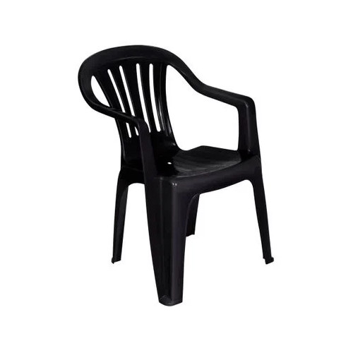 Cadeira Plastica Preta - Mor