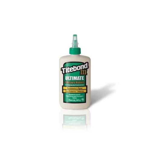 Adesivo para Madeira Wood Glue 3 Ultimate 263g - Titebond