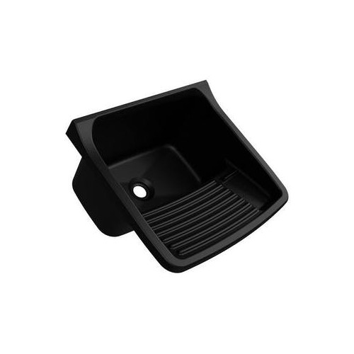 Tanque Plástico para Lavar Roupa 47cm X 43cm X 27cm 22,5 Litros Preto - Astra
