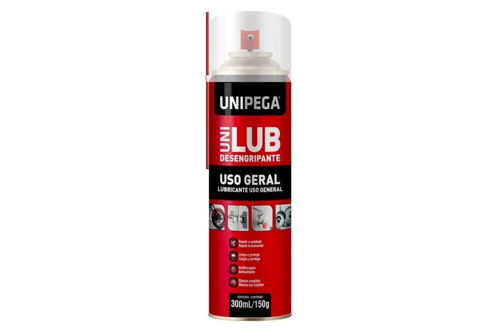 Desengripante Unilub Lata 300ml/150g - Unipega