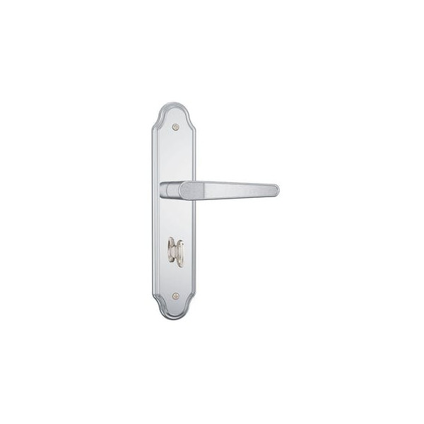 Fechadura para Banheiro com Maçaneta de Alavanca 823/03 Espelho Inox - Stam