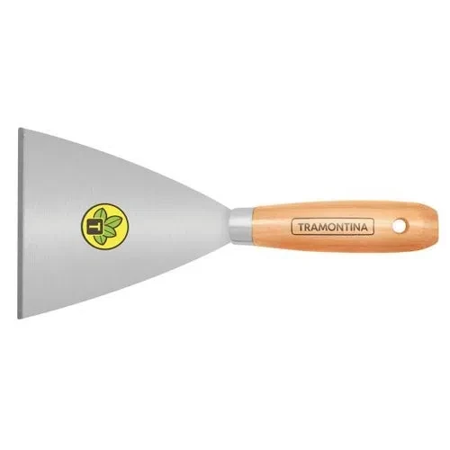 Espátula de Aço 12cm com Cabo de Madeira - Tramontina