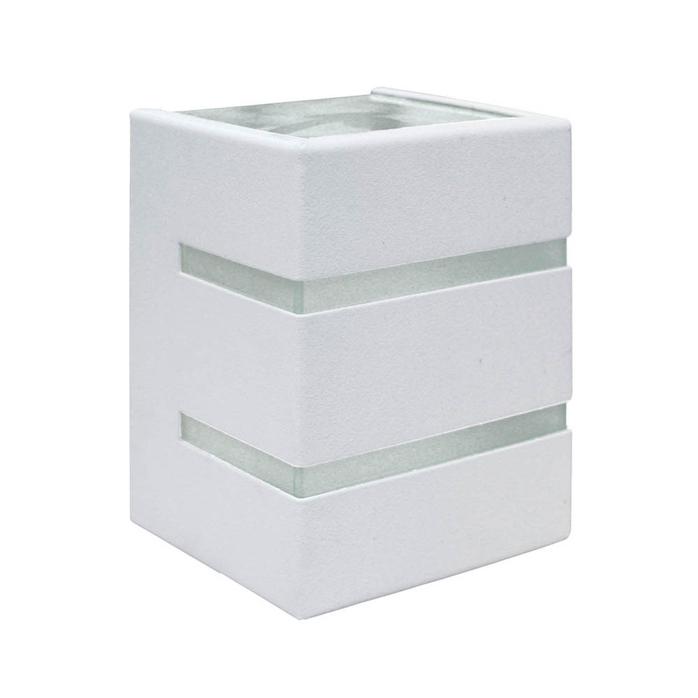 Arandela Quadro 1xg9 2 Fachos Branca - Blumenau