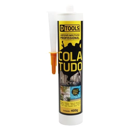 Adesivo Cola Tudo Branco 380g - Dtools