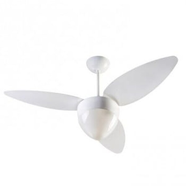 Ventilador de Teto com Luminária 3 Pás Aires Branco 220v - Ventisol