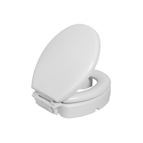 Assento Elevado Almofadado 7cm de Altura Branco Br 1 - Astra