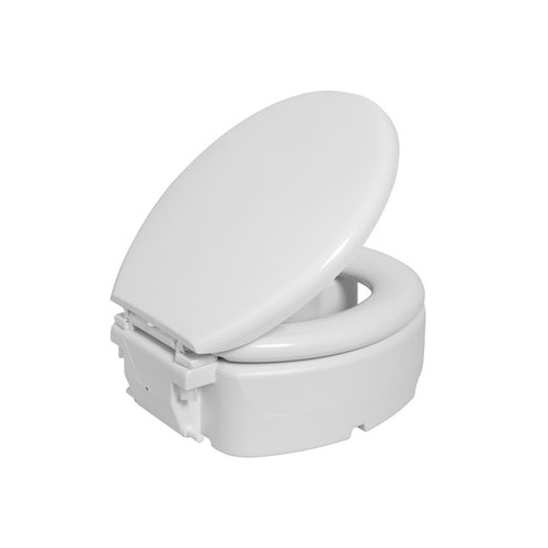 Assento Elevado Almofadado 13cm de Altura Branco Br 1 - Astra