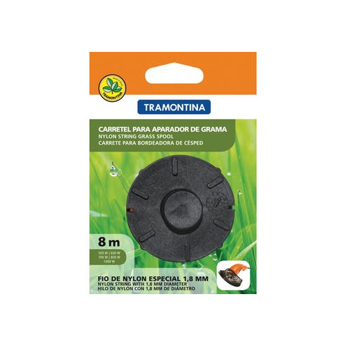 Carretel 1 Fio de Nylon para Aparador de Grama 1,8mm de 8m - Tramontina