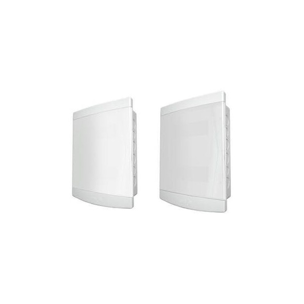 Quadro de Distribuição de Embutir 12 Disjuntores Nema Ou 16 Disjuntores Din Sem Barramento Tampa Branca - Tigre