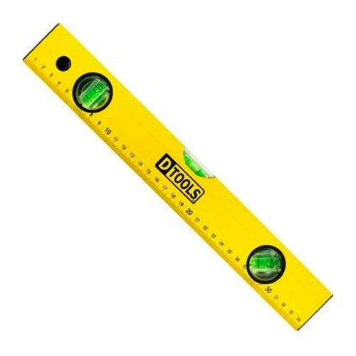 Nivel de Alumínio Tubular 35cm - Dtools