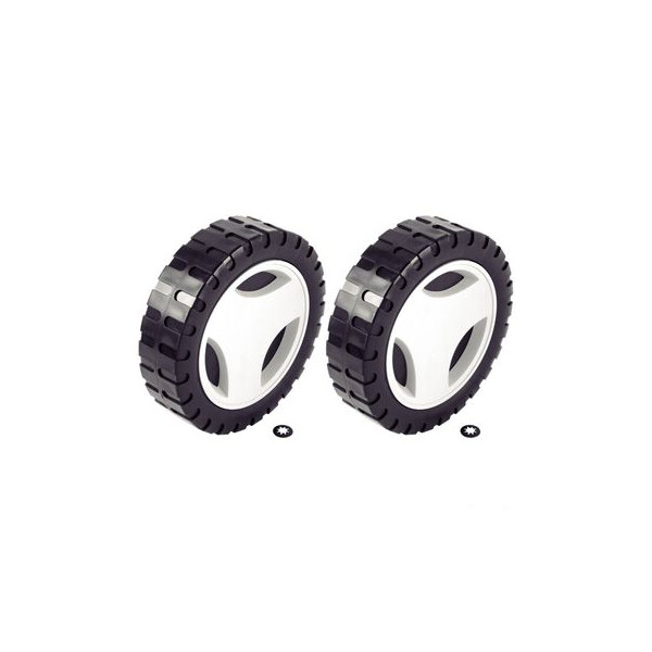 Roda Maior 170mm e Calota Plástica para Cortador de Grama Ce35p 2 Peças - Tramontina