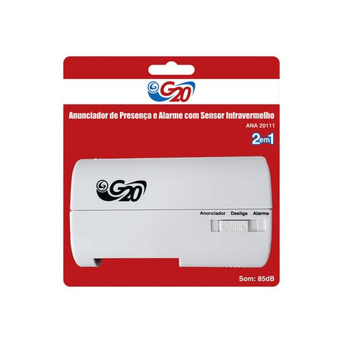 Anunciador de Presenca e Alarme - Box