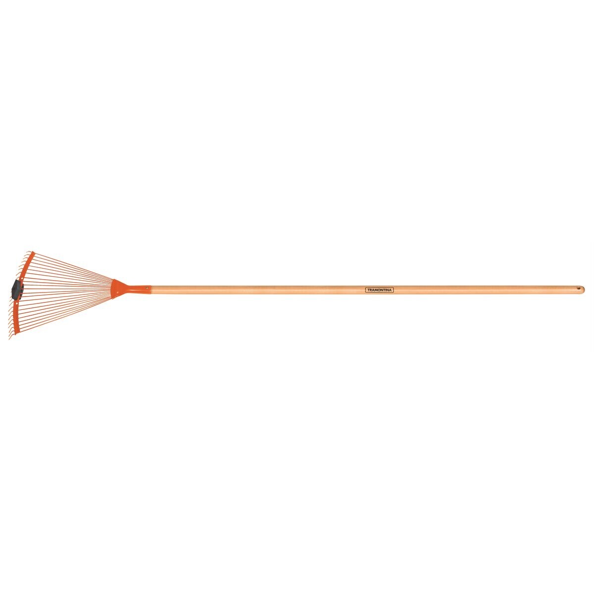 Vassoura de Jardim Metalica Regulável 22 Dentes com Cabo de  Madeira 120cm - Tramontina